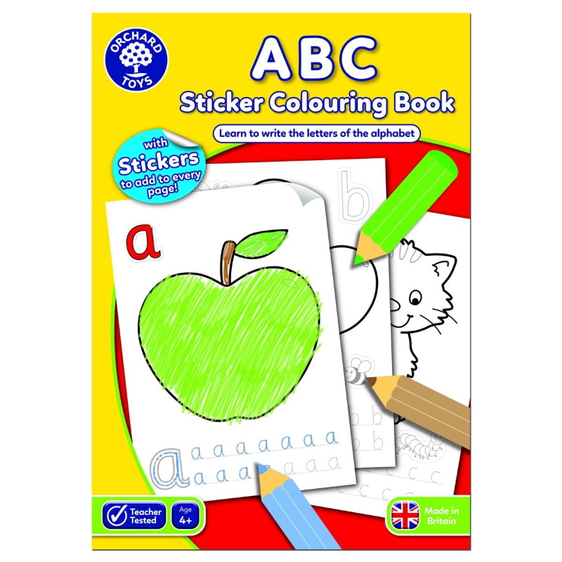 ALBUM DA COLORARE - ABC (IN INGLESE)