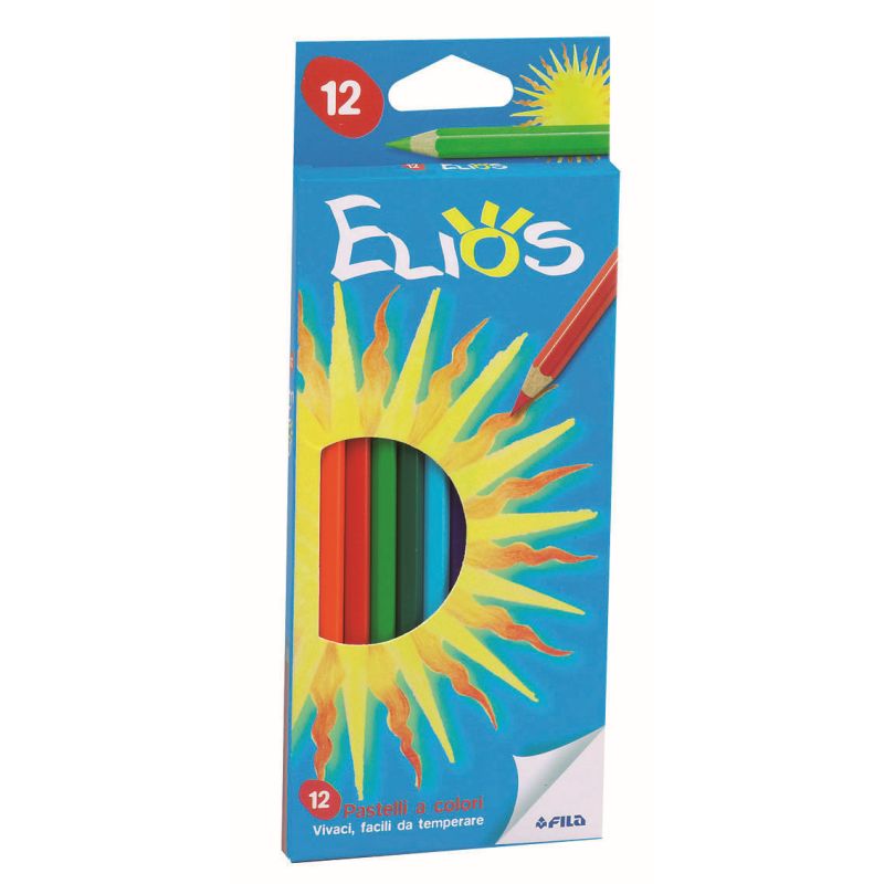 MATITE GIOTTO ELIOS 12 COLORI