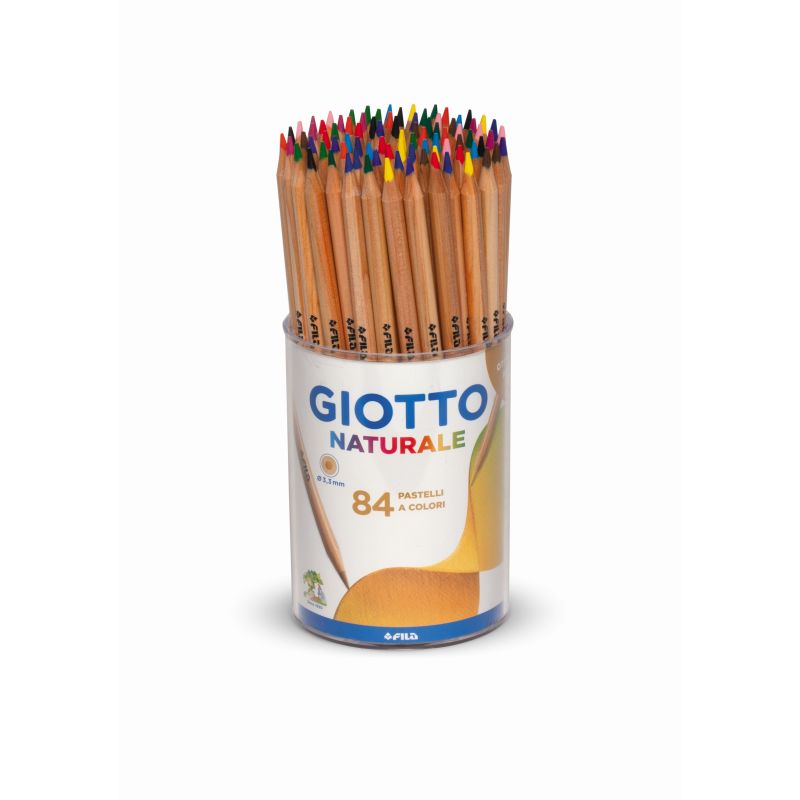 MATITE GIOTTO NATURA PZ.84 IN 12 COL.
