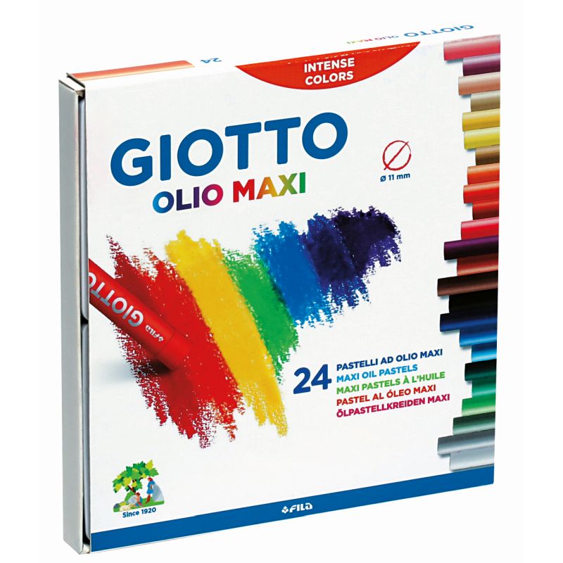 PASTELLI OLIO GIOTTO 24 COLORI