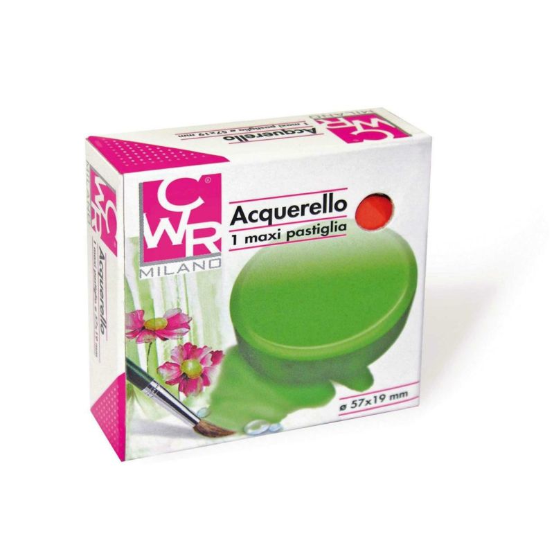 ACQUARELLI JUMBO PASTIGLIE MM. 57X19 ARANCIO