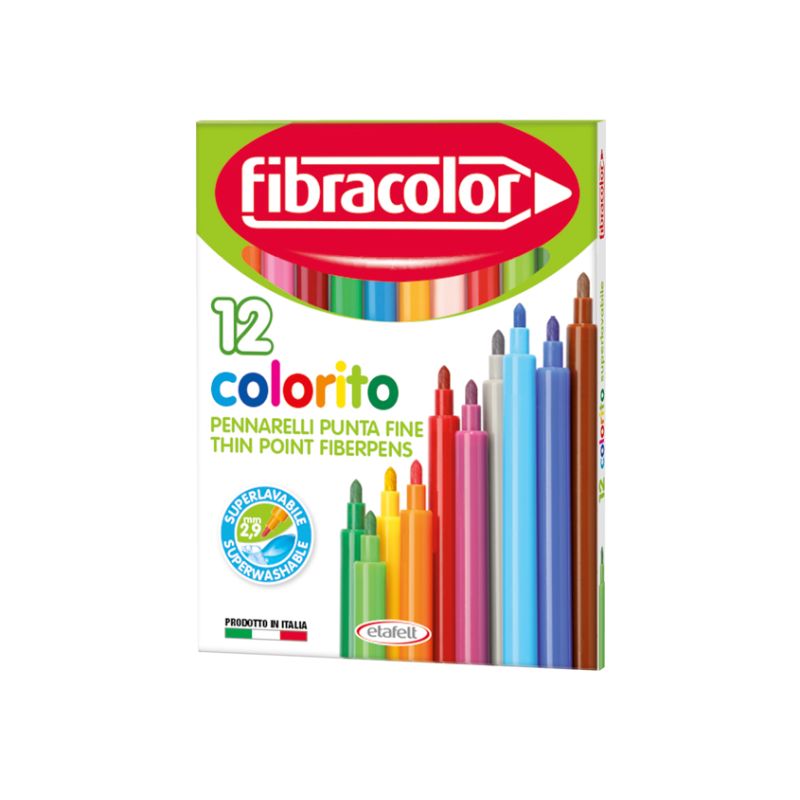 PENNARELLI P. FINE COLORITO PZ. 12