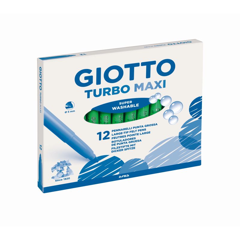 PENNARELLI TURBO MAXI GIOTTO PZ.12 V.CHIARO