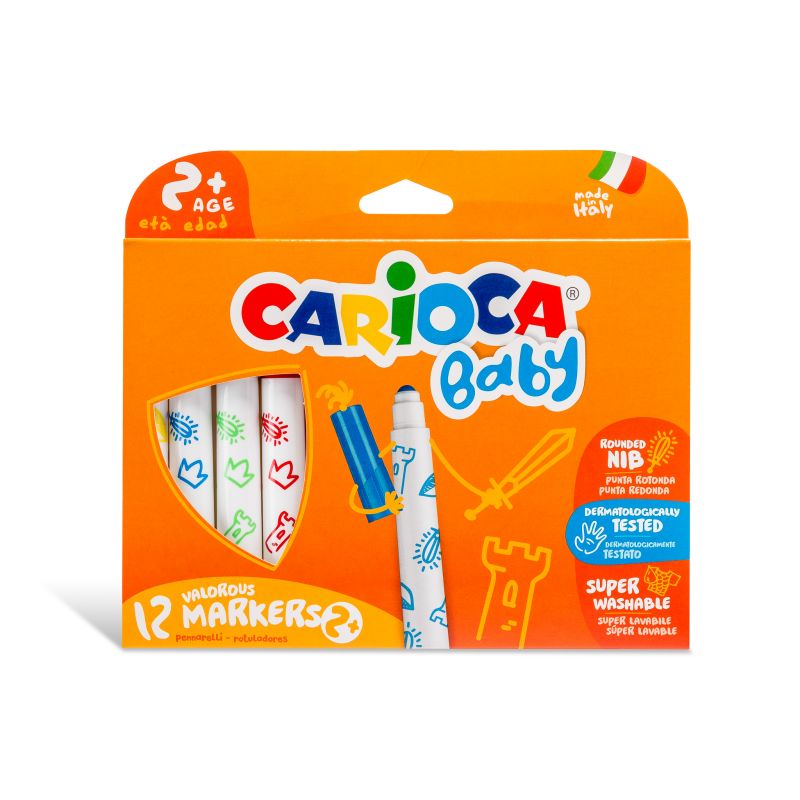 PENNARELLI CARIOCA SUPER BABY SCATOLA PZ. 12