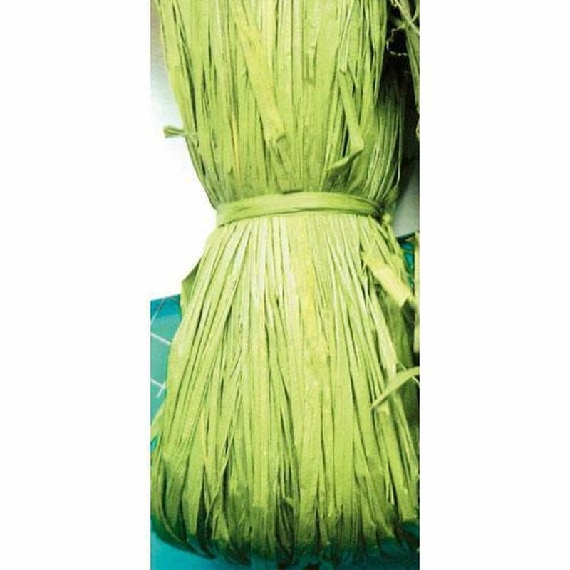 RAFIA NATURALE GR.50 VERDE ACIDO