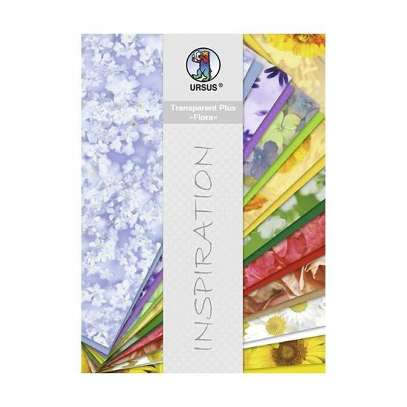 CARTA FIORI FG. 18 MOTIVI ASS. GR. 130 CM. 21X30