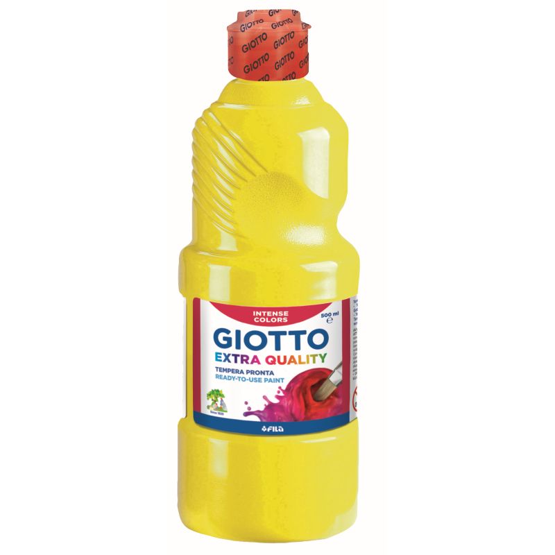 TEMPERA GIOTTO ML. 500 GIALLO  PRIMARIO