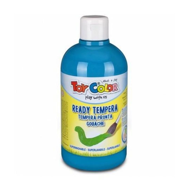TEMPERA TOY COLOR ML. 500 CYAN