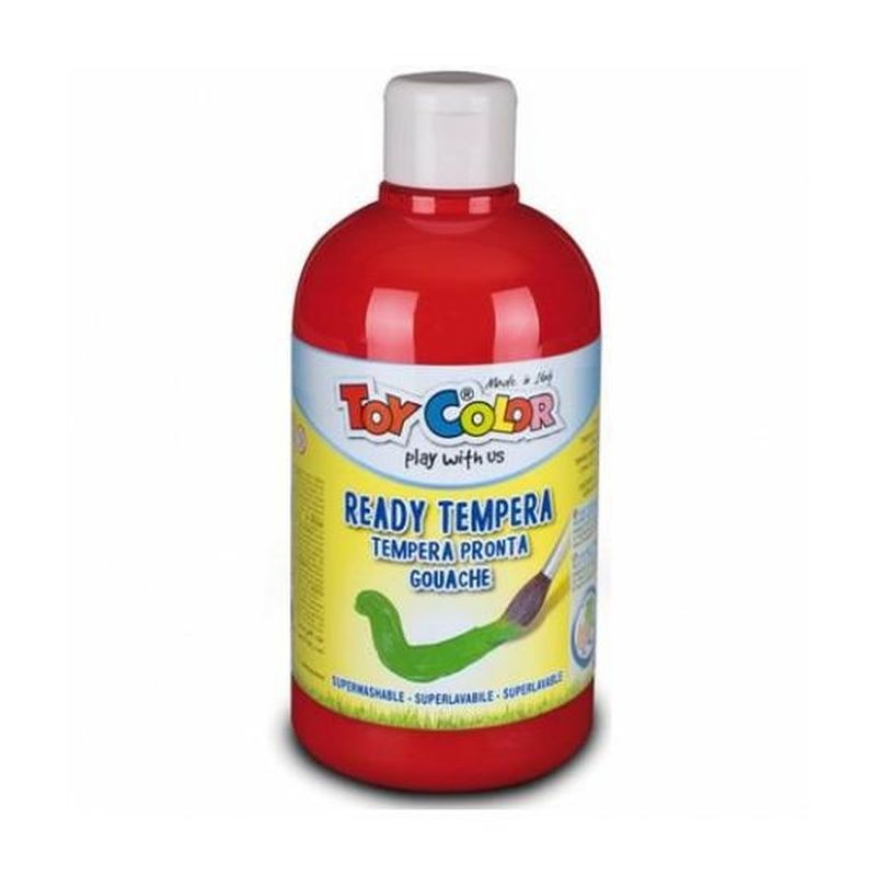 TEMPERA TOY COLOR ML. 500 ROSSO