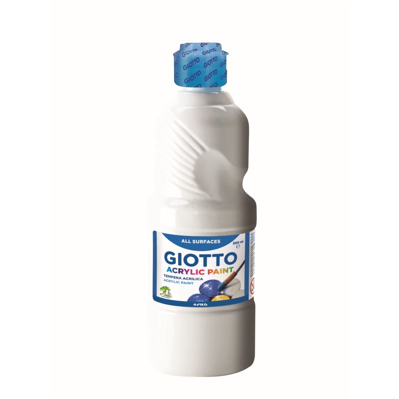 TEMPERA ACRILICA GIOTTO ML. 500 BIANCO