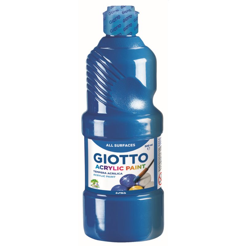 TEMPERA ACRILICA GIOTTO ML. 500 CYAN
