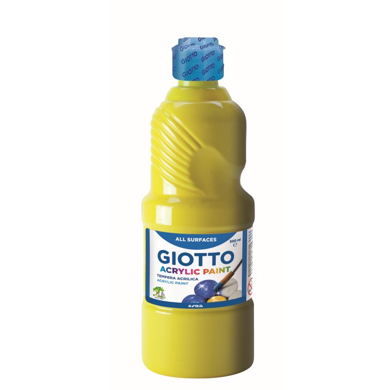 TEMPERA ACRILICA GIOTTO ML. 500 GIALLO