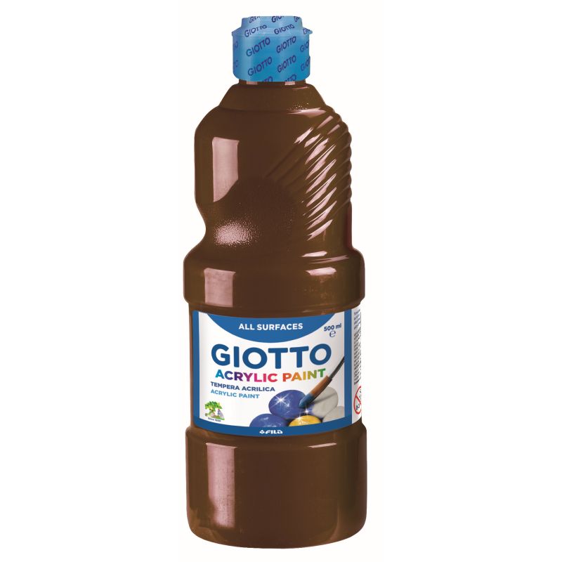 TEMPERA ACRILICA GIOTTO ML. 500 MARRONE