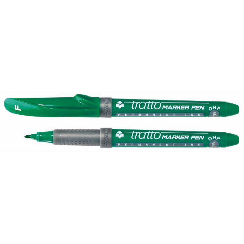 PENNARELLO INDELEBILE TRATTO OHP FINE VERDE