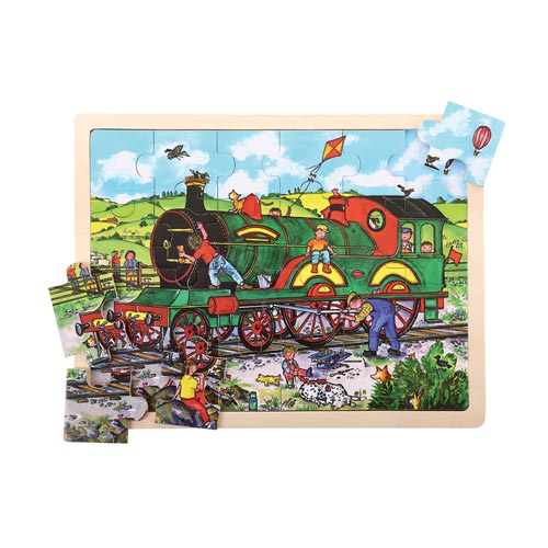 PUZZLE GIGANTE CM.43X33 - IL TRENO